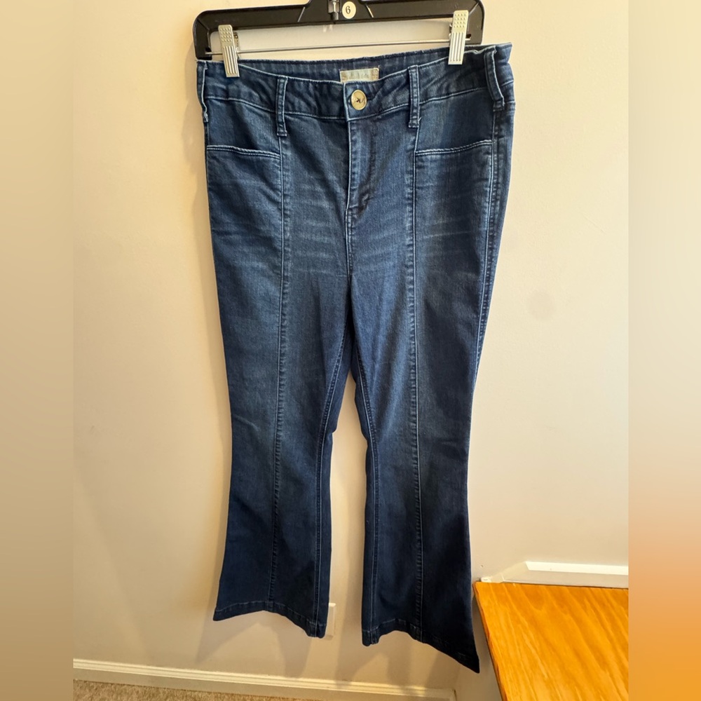 Altar'd State Dark Blue Flare Jeans